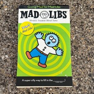 NEW 3-Books-in-1 Mad Libs Word Game - World's Greatest Word Game